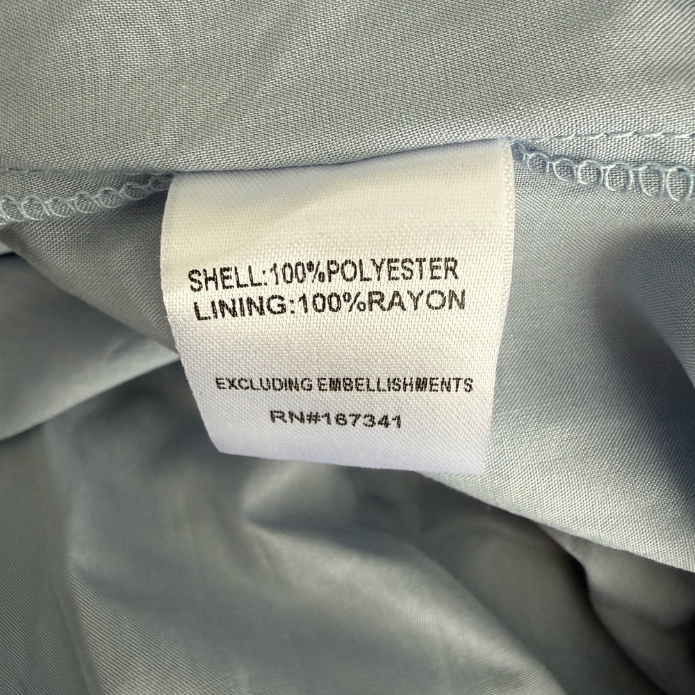 NEW Hello Molly Feature Me Tulle Midi Dress-Size XL or US 10- Baby Blue - Picture 14 of 15